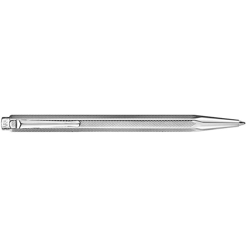 Caran D' Ache Retro Ecridor Rhodium Ballpoint Pen, Silver (0890.487) Caran D'ache