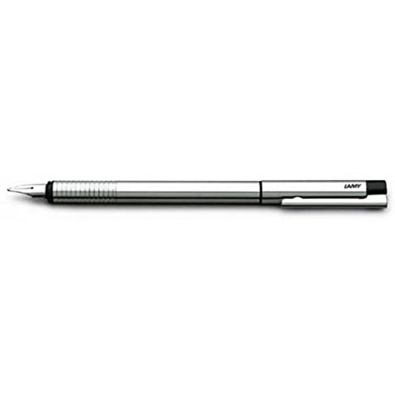 LAMY Logo Fountain Pen Medium Stainless Steel (L05M) LAMY