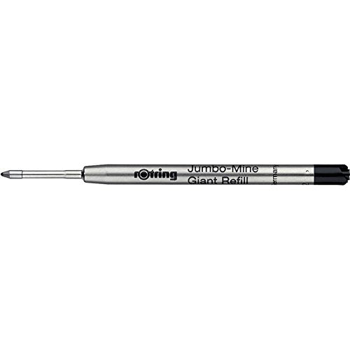 Rotring Ball Pen Refill Medium Tip - Black (Pack of 1) Rotring