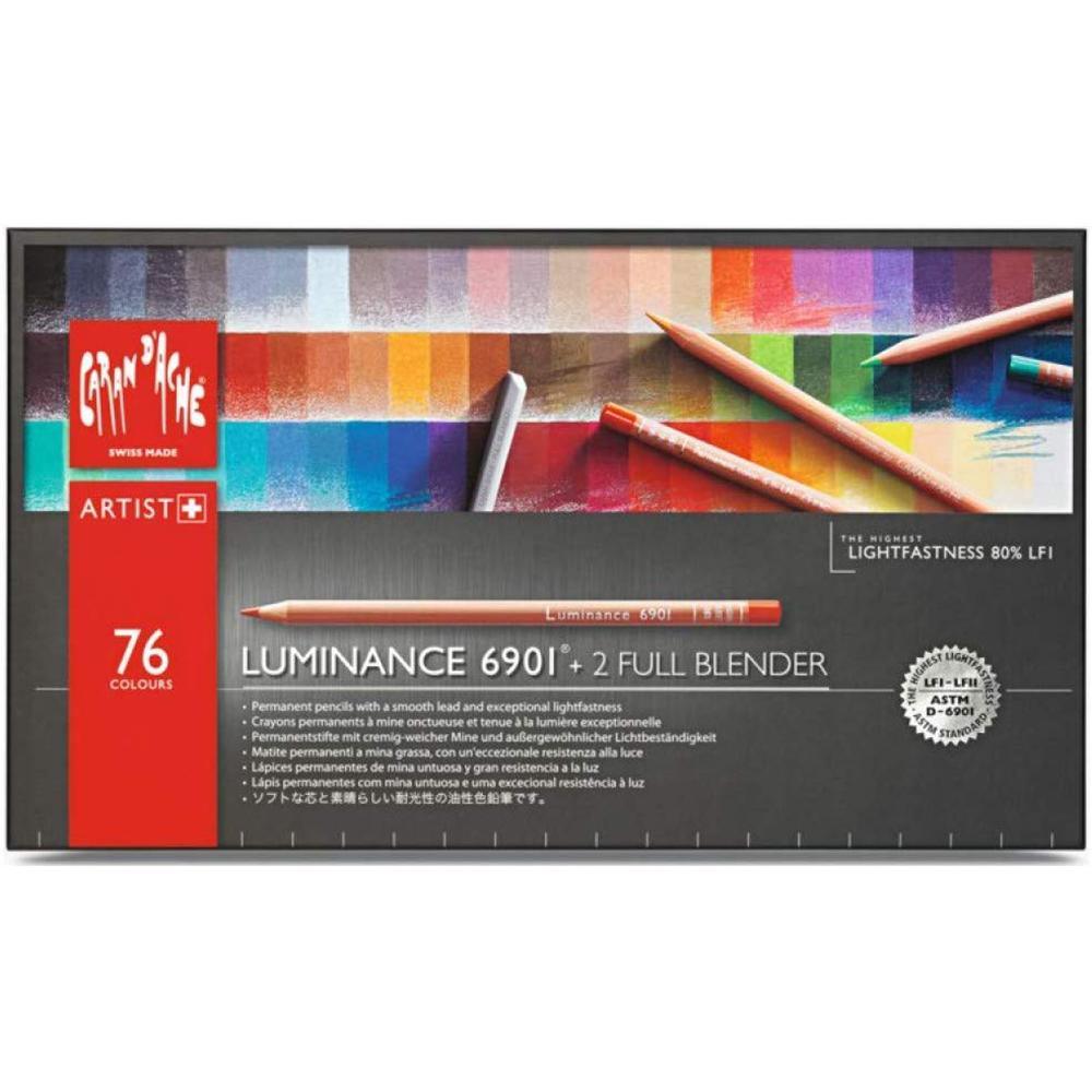 Caran D'Ache Luminance 6901 Set of 76,  price tracker / tracking,   price history charts,  price watches,  price drop alerts