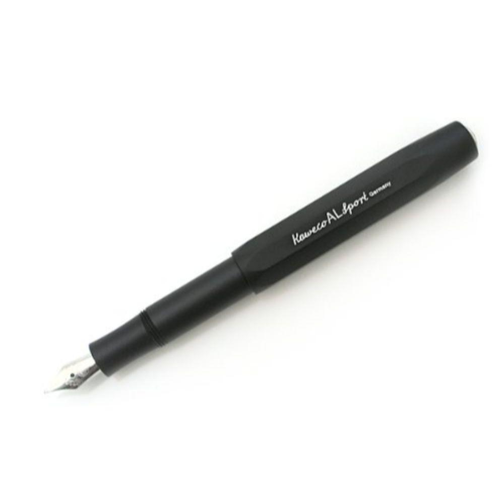 Kaweco AL Sport fountain pen black Pen Nib: F (fine)