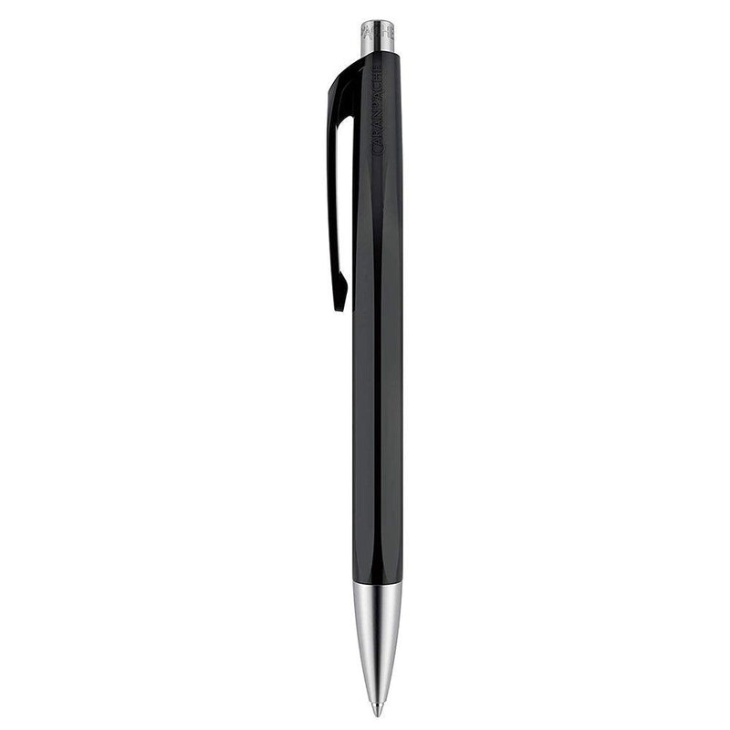 Caran d'Ache 888 Infinite Ballpoint Pen, Black Resin Hexagonal Barrel (888.009) Caran d'Ache