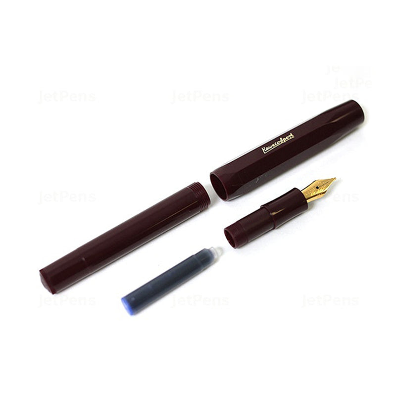 Kaweco Sport Classic Fountainpen burgundy M (medium) Kaweco