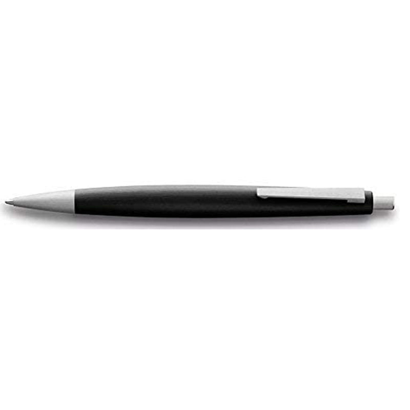 Lamy 2000 Ball Point Pen Stainless Steel Clip - Black/Brushed LAMY